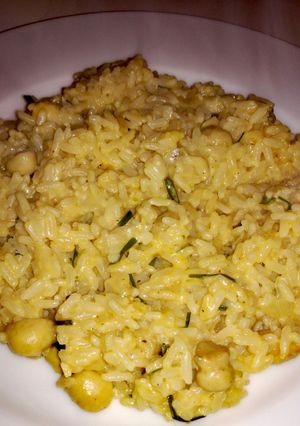 Una foto de Risotto de Champignones