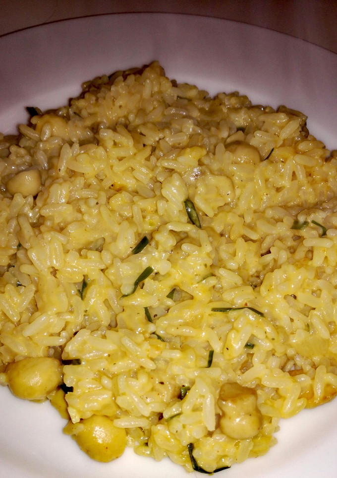 Una foto de Risotto de Champignones