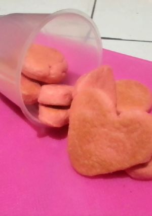Foto resep Cookies valentine 💖