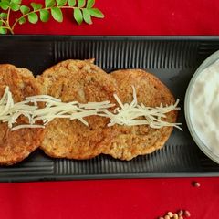 Horse gram pancakes A picture of Horse gram pancakes.