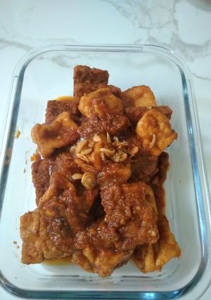 Foto resep Bali tahu+tempe pedas