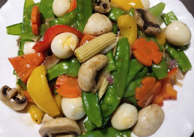 Steps to Prepare Perfect Veggies Deluxe