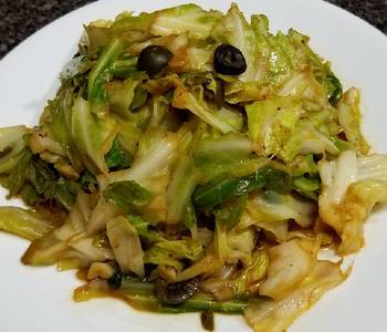 Without Fail Make Recipe Sauted cabbage in garlic and olive sauce mommasrecipes Delicious and Healthy