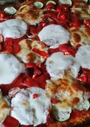 Foto resep Pizza wortel sehat