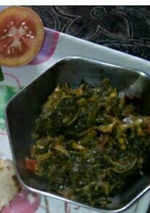 मेथी भाजी (methi bhaji recipe in Hindi) रेसिपी मुख्य फोटो