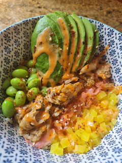 Una foto de Poke Bowl vegetariano