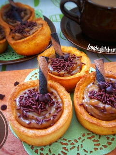 Foto resep Soes Mangkok Vla Kopi