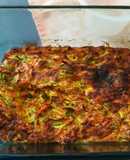 Budín de calabacitas y zanahorias