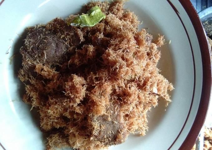 Cara Memasak Serundeng dendeng ragi Menu Enak Dan Mudah Dibuat