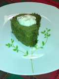 Souflee de cilantro al microondas con mayonesa (bajas calorías)