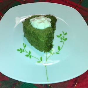 Souflee de cilantro al microondas con mayonesa (bajas calorías)
