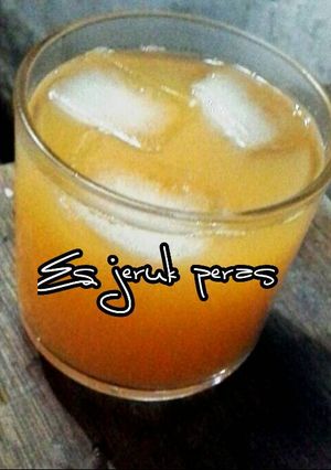 Foto resep 🍊Es jeruk peras🍊