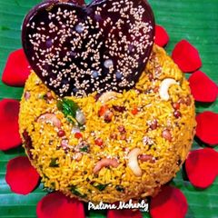 A picture of Sesame Seeds Gud-Imli Rice.