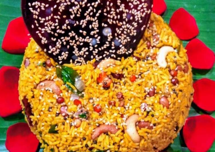 Recipe of Ultimate Sesame Seeds Gud-Imli Rice