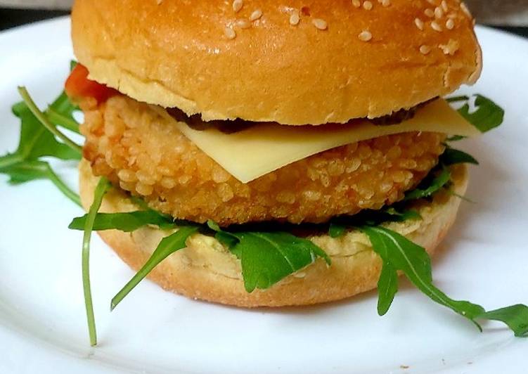 A Lovely Sweet Chilli Chicken Burger π#Mainmeal#Lunch