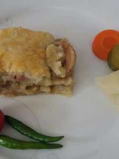 صورة لوصفة بطاطا بوريه بحشوة الدجاج والفطر