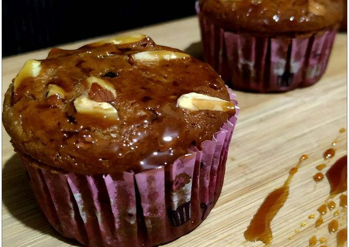 Recipe of Quick Fruits and Nuts wheat Cake with date palm jaggery