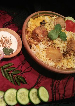 A picture of Zafrani Biryani #KokabandCookpad #CookpadApp.