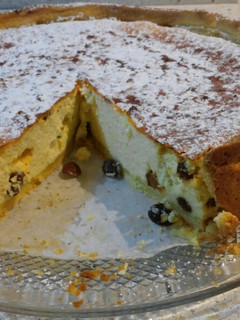 Foto principal de Tarta italiana de requesón y pasas