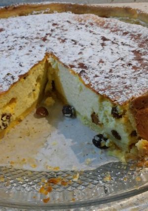 Foto principal de Tarta italiana de requesón y pasas