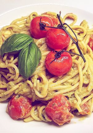 Zdjęcie przepisu Spaghetti z awokado.