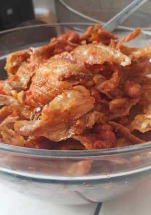 Foto resep Sambel teri kacang simple
