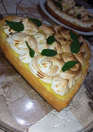 صورة لوصفة تارتة الليمون الشهية