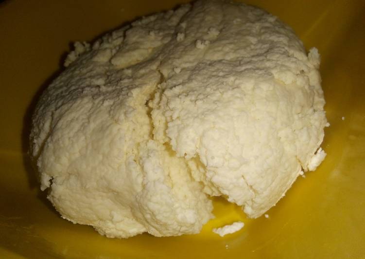 Ricota Casera Con Leche En Polvo Receta De Belu Cookpad
