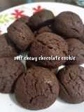 Soft chewy chocolate cookies 🍪