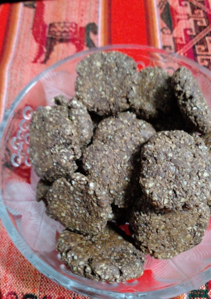 Una foto de Galletitas veganas de cacao y leche de almendras