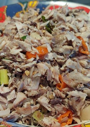 Foto resep Tongkol suwir sambal matah