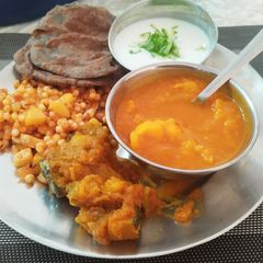 A picture of Kuttu Puri.