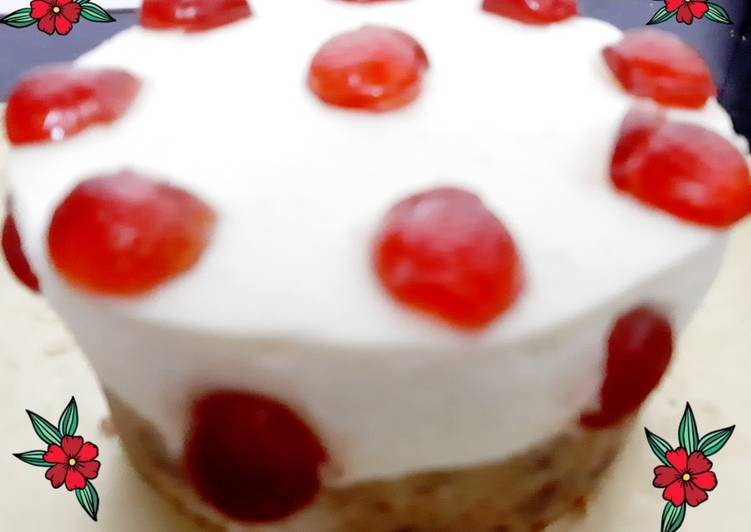 Recipe of Favorite Strawberry Jelly Cheese Cake