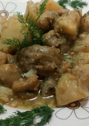 Φωτογραφία της συνταγής Αγκινάρες με κουκιά του άνηθου και του λεμονιού της μανούλας!!