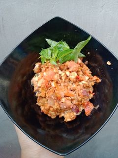 Foto resep Tempe penyet sambal kemangi