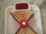 वेज मेयो चीज़ सैंडविच (Veg mayo cheese sandwich recipe in hindi)