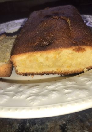 Una foto de Budín de naranja