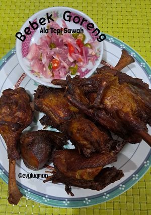 Foto resep Bebek Goreng ala Tepi Sawah