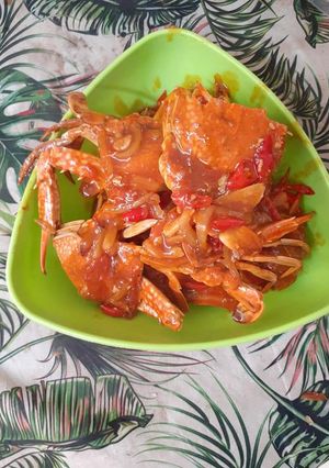 Foto resep Rajungan saos merah