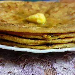 A picture of Soybean Paratha Recipe.