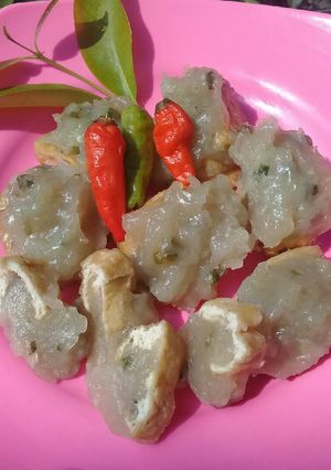 Foto resep Tahu cilok/tahu kanji ala abang-abang Kenyal dan empuknya lama😍