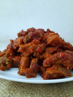 Foto resep Oseng Sapi Mercon