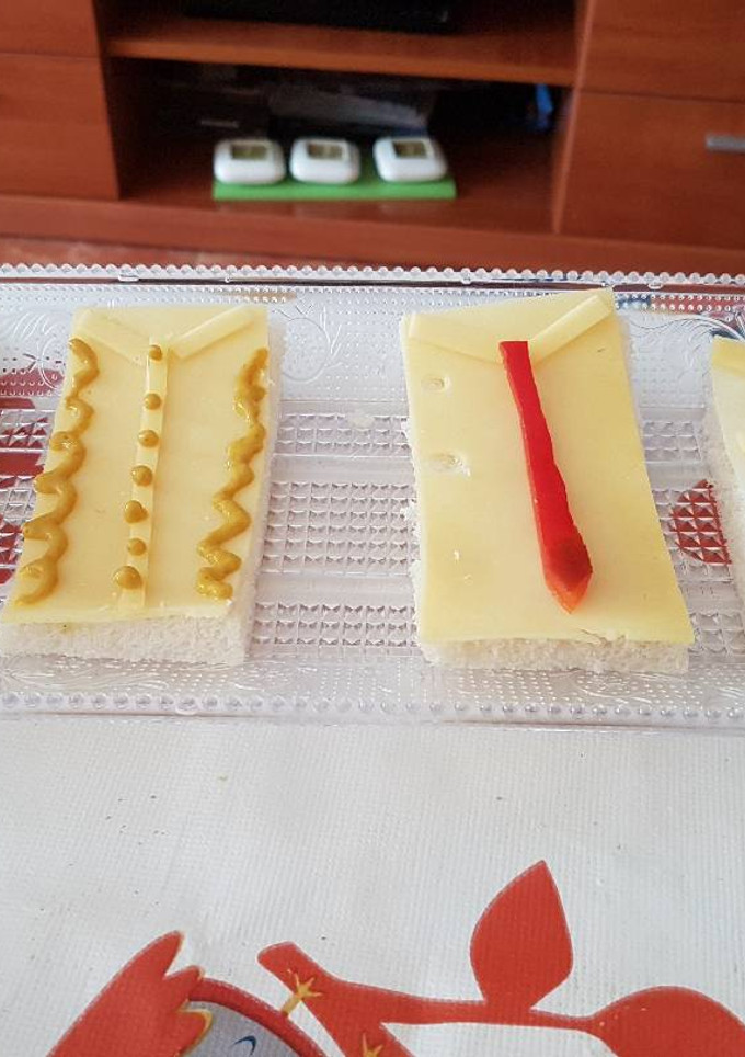 Una foto de Canapés para el día del padre