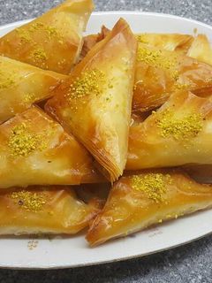 صورة لوصفة وربات بالقشطة ولا أطيب