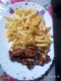 Chips n chicken home made
