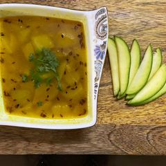 A picture of Kachhe Aam ki Sabzi.