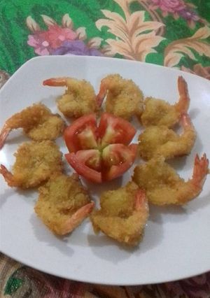 Foto resep Udang goreng katsu