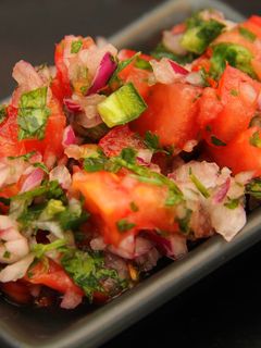 Friss paradicsomos salsa recept fotója