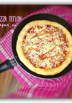 Foto resep PIZZA TEFLON tanpa telur & margarin
