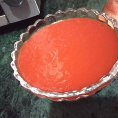 A picture of Homemade Tomato puree.